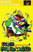 Image result for Super Mario World SNES Cover