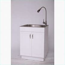 Image result for Home Depot Laundry Cabinets with Deep Sink