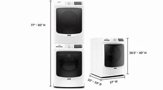 Image result for Maytag Full Size Stackable Washer and Dryer