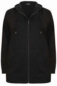 Image result for Plus Size Black Hoodie