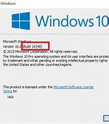 Image result for Check Windows 1.0 Build Number