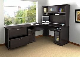 Image result for Walnut Modular Corner Desk