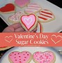 Image result for Decorated Heart Shaped Cookies