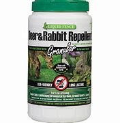 Image result for Liquid Fence Deer & Rabbit Repellent Granular, 2-Lb Bottle