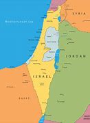 Image result for Map of Israel in English