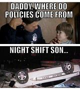 Image result for Night Shift Police Funny Meme