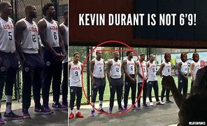 Image result for Paul George Kevin Durant Height