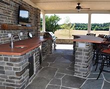 Image result for Outdoor Kitchen with Bar