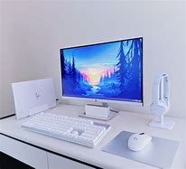 Image result for White Desk for PC