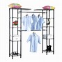Image result for Walk-In Closet Clothes Rack