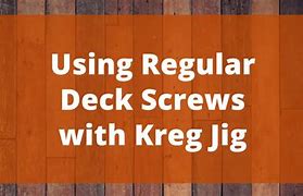 Image result for Kreg Jig Guide