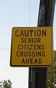 Image result for Senior Crossing Sign