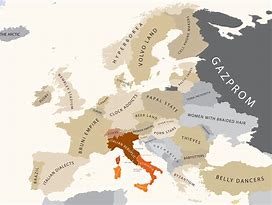 Image result for Europe According to Italy