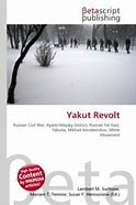 Image result for Yakut Revolt