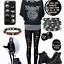 Image result for Girly Emo Clothes