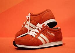 Image result for Orange and White Sneakers