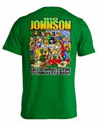 Image result for Johnson Rod Tee Shirts