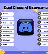 Image result for Great Usernames for Discord