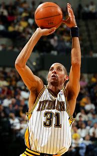 Image result for Reggie Miller Indiana Pacers NBA Basketball Game