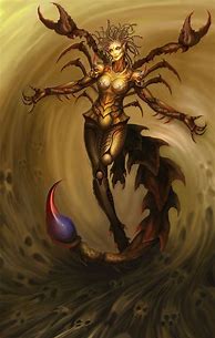 Image result for Scorpion Female Art