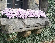 Image result for Stone Planter Box