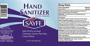 Image result for Ingredients in Hand Sanitizer