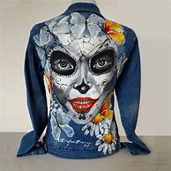 Image result for Jean Jacket with Sleeves and Hood