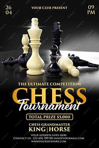 Image result for Chess Tournament Poster