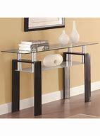 Image result for Glass Sofa Table