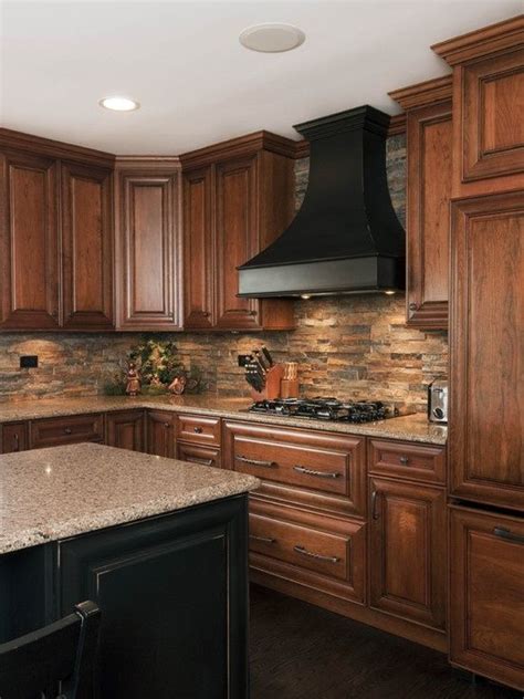29 Cool Stone And Rock Kitchen Backsplashes That Wow   DigsDigs