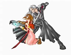 Image result for Sephiroth Kills Aerith