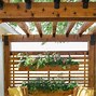 Image result for Wood Fence Planters