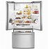 Image result for French Door Refrigerator Where Open Doors Are Flush with Sides of Refrigerator