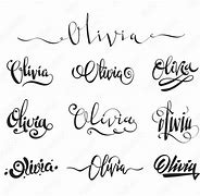 Image result for Olivia Name Design