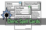 Image result for Cleric Spell List