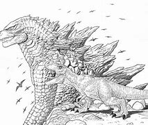 Image result for Zilla Coloring Pages