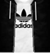 Image result for Black Adidas Shirt with Red Logo