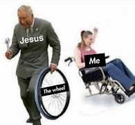 Image result for Jesus Walk On Shit Meme
