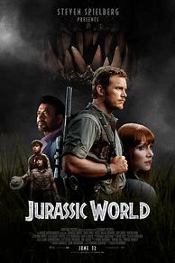 Image result for Jurassic World Movie Cover