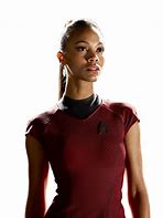 Image result for Zoe Saldana Star Trek Uniform