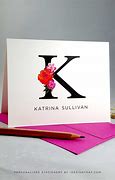Image result for Cute Personalized Stationery
