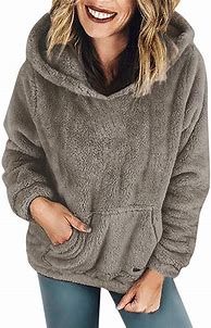 Image result for Fleece Pullover Hoodies for Women