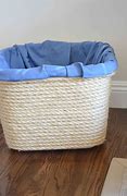 Image result for DIY Rope Laundry Basket