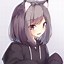 Image result for Art of a Girl in Hoodie with White Hair and Black Jacket