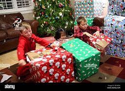 Image result for Kids Opening Gifts