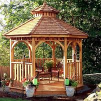 Image result for Wooden Gazebos On Clearance