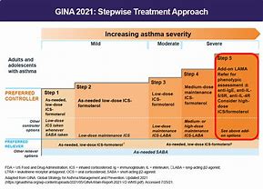 Image result for Asthma Treatment Stepwise Chart