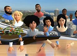 Image result for Crowd with Virtual Avatars