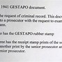 Image result for Gestapo Poster