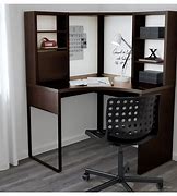 Image result for IKEA Black Corner Desk
